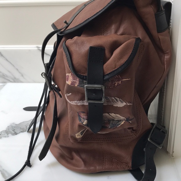 Free People Leather Backpack - Picture 4 of 11
